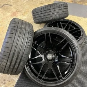 20” forgestar f14 5×120 staggered 20×11 20x 9.5 and pirelli p zero tires bmw m5