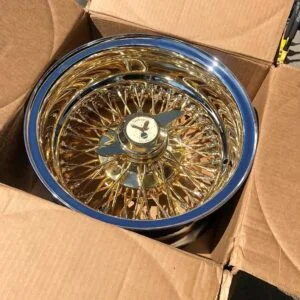 zenith 13” & 14” gold centers & all chrome wire wheels on sale 🔥 spokes on sale 🔥🔥 rims zenith 13” & 14” gold centers & all chrome wire wheels on sale 🔥 spokes on sale 🔥🔥 rims